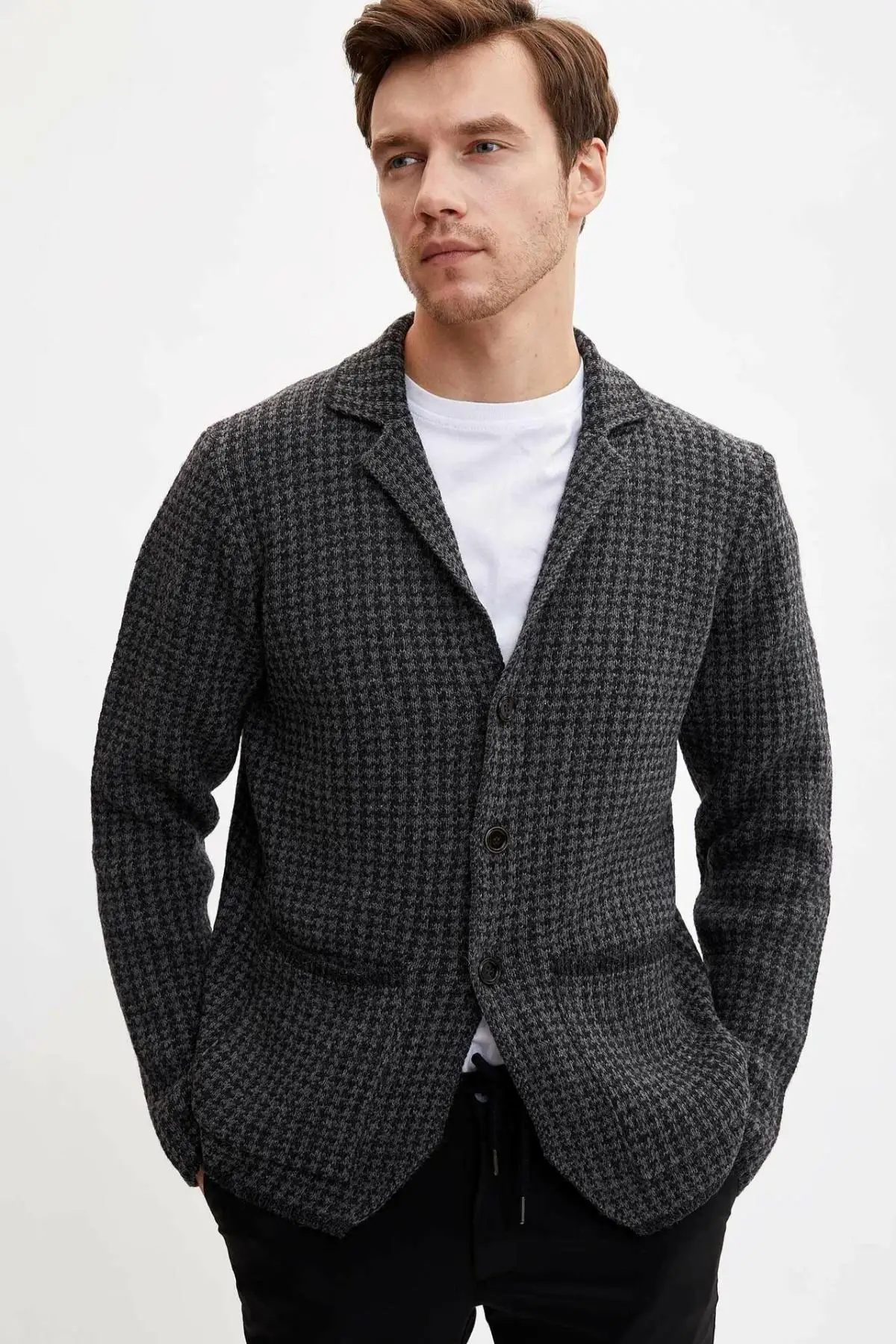 DeFacto мужской кардиган/Bolero L1890AZ19AU|Толстовки и кофты| |