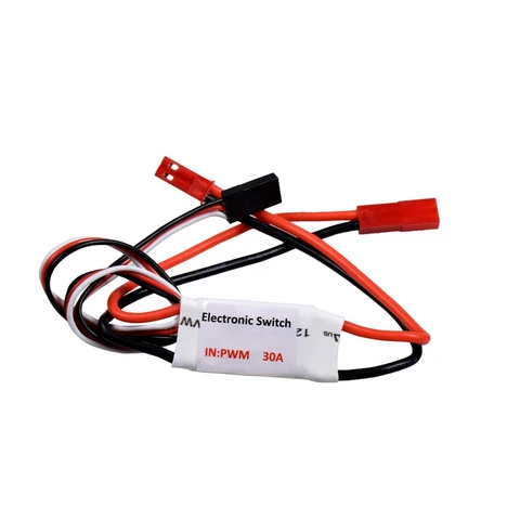 JHEMCU Electronic Switch Module 30A Current 37V 27V 1S 6S Durable Electricity Controller For RC Mini Drone Car Receiver RC Toys JHEMCU Electronic Switch Module 30A Current 37V 27V 1S 6S Durable Electricity Controller For RC Mini Drone Car Receiver RC Toys