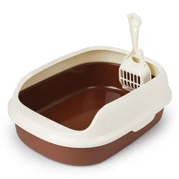 

Big deal Toilet Bedpan Cat Litter Box Cat Dog Tray Toilet Supply Teddy Anti-Splash Pet Dog Toilette Puppy Indoor Home Plastic Sa