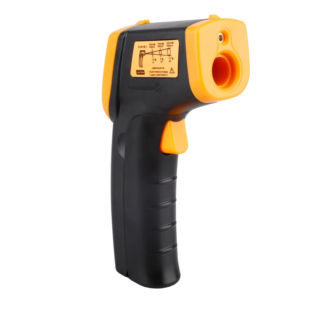 ЖК-цифровой электронный термометр ИК инфракрасный тепловизор Ручной бесконтактный лазерный пирометр точечный пистолет термометр