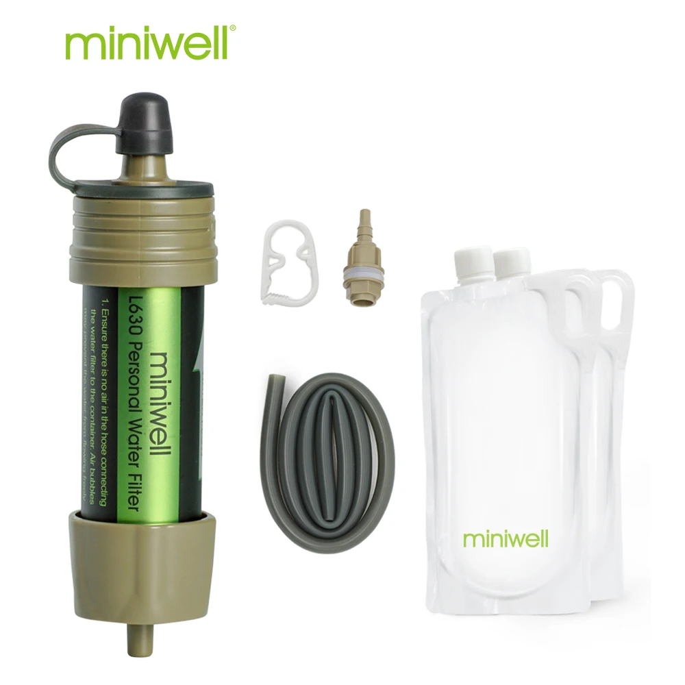 Miniwell открытый фильтр для воды система фильтрации воды с прозрачным мешком