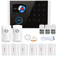 14 14 шт. комплект приложение управление беспроводной домашней безопасности GSM сигнализация wifi GPRS DIY домашняя охранная кольцо сигнализация движения