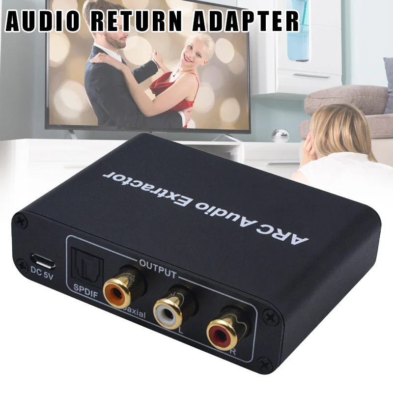 HDMI ARC адаптер ARC аудио экстрактор с цифровым коаксиальным 3,5 мм стерео аудио конвертер OC