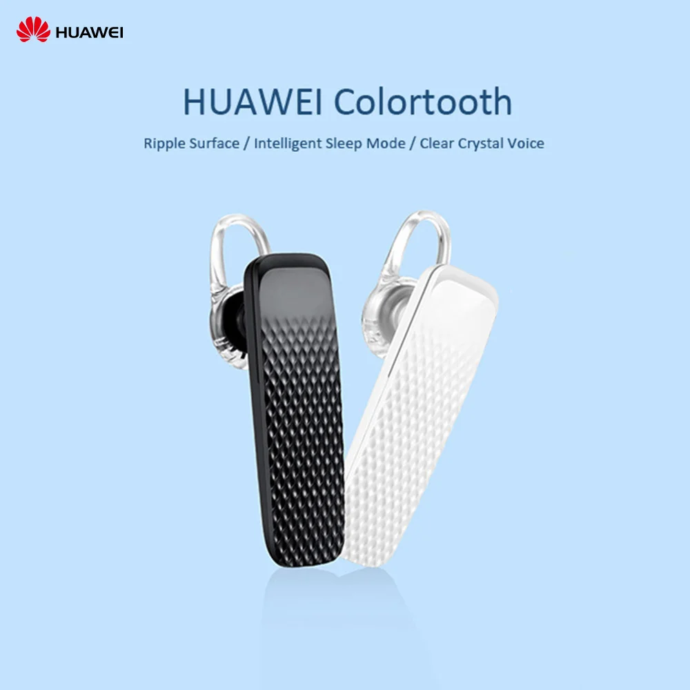 HUAWEI Colortooth AM04S наушники с шумоподавлением, беспроводные Bluetooth 4,1, удобная гарнитура, регулятор громкости, микрофон, наушники
