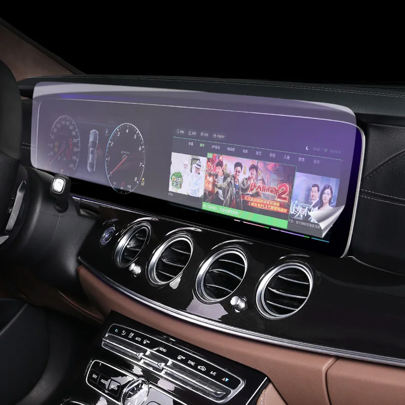 Lsrtw2017 ТПУ автомобильный экран для Mavigation Защитная пленка для Mercedes Benz E Class E200 E300
