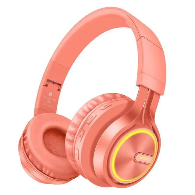 B6 Bluetooth 4,1 наушники стерео светящиеся наушники беспроводные наушники с микрофоном для ТВ мобильного телефона xiaomi