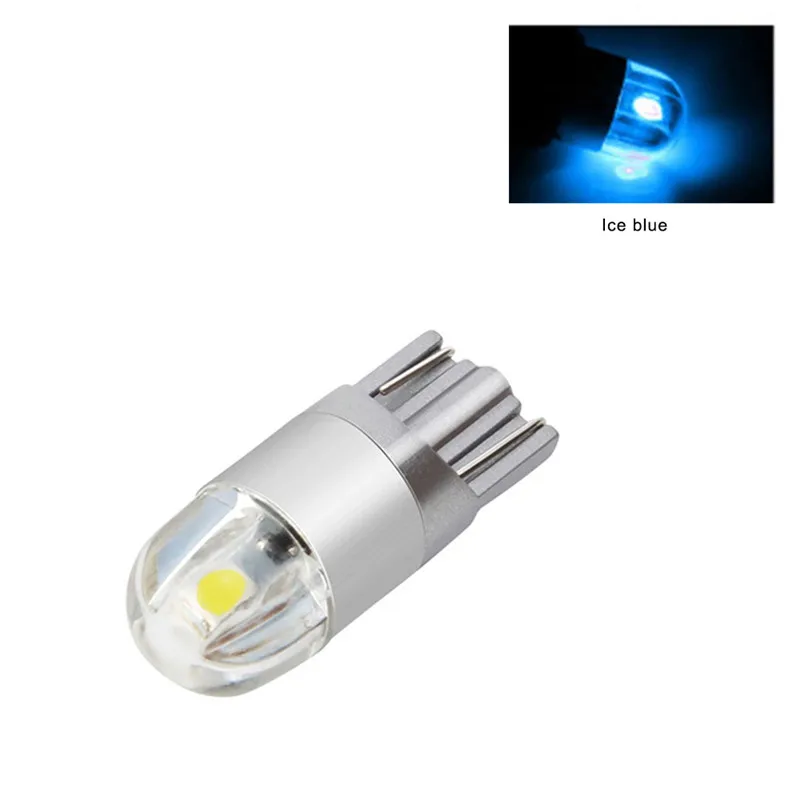 Высокая мощность T10 3030 2SMD ультра яркий светодиодный Габаритные фонари автомобильные номерные таблички автомобилей/чтение/указатель поворота лампочки Автомобильные аксессуары - Испускаемый цвет: Кристально-синий