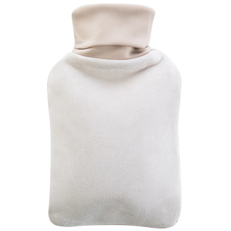 Dark Grey HOT Water Injection Hot Water Bottle Winter Hand Warmer Abdomen Female Uterus Water-Filled Hot Water Bottle - Цвет: Dark Grey