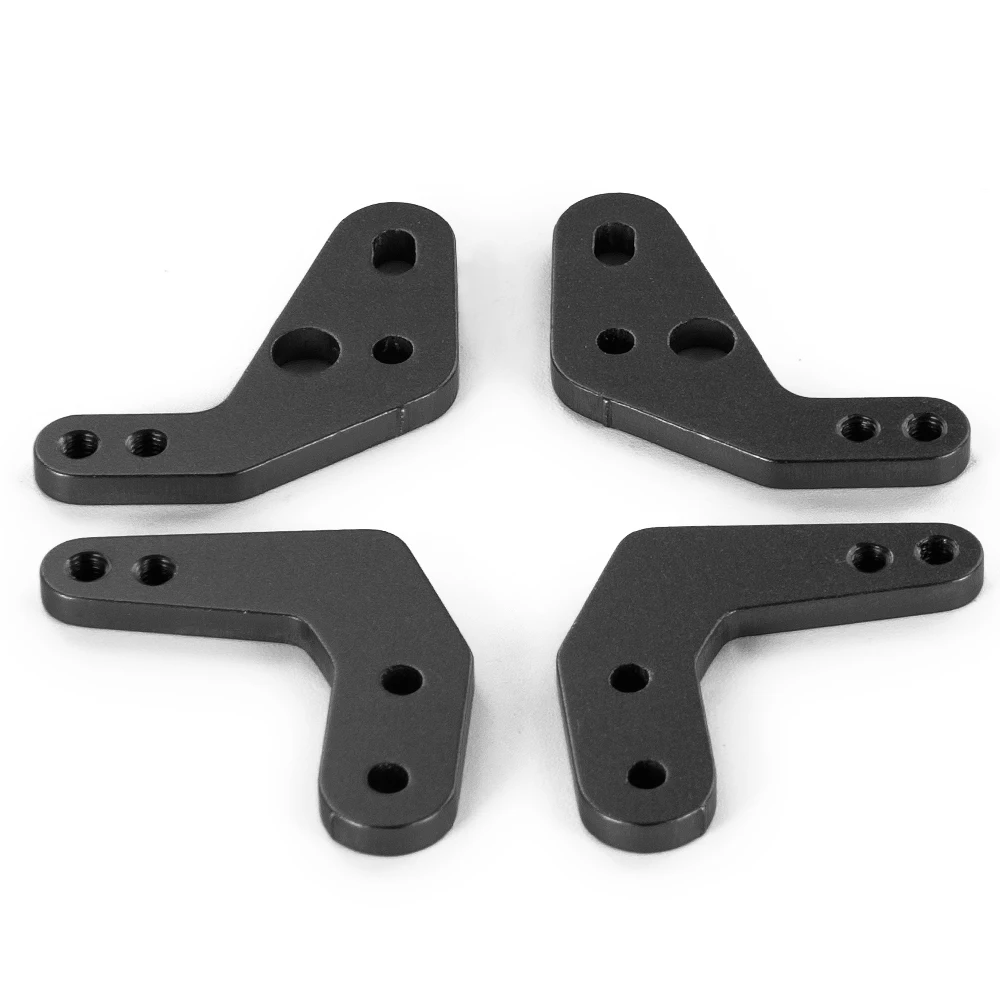 4pcs/set Alloy Shock Absorber Mount Height Angle Stand Tower For 1/10 RC Axial SCX10II