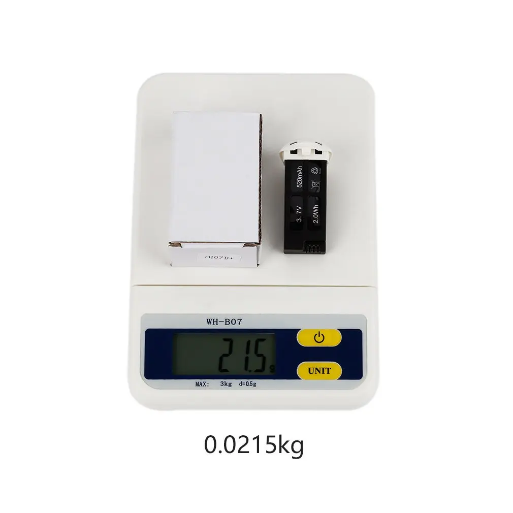 233.7V 520mAh Lipo Battery+ USB Charger Spare Parts For Hubsan X4 H107 H107L H107D JD385 JD388 Battery