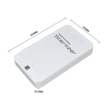 

2 In 1 Multifunction Sterilizing Box Fragrance Machine Phone Daily Disinfection UV Home Sterilizer Mask Use G7A2