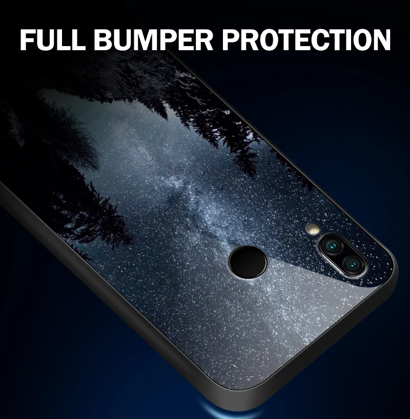 Для huawei Enjoy 9s чехлы из закаленного стекла Mate20 Lite Pro Nova 2 3i 4 P20 P30 P Smart+ Honor Play модная защитная оболочка