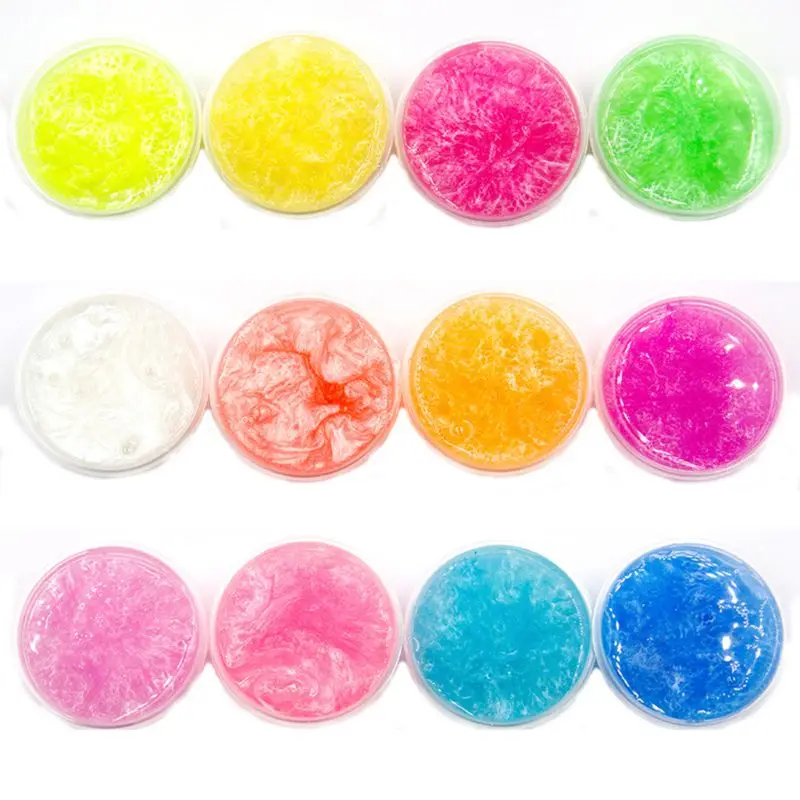 12 Pcs/set 25ml 12 Color Fluorescent Pearlescent Powder DIY Crafts Jewelry Making Epoxy Pigment Crystal Glue Filling Material