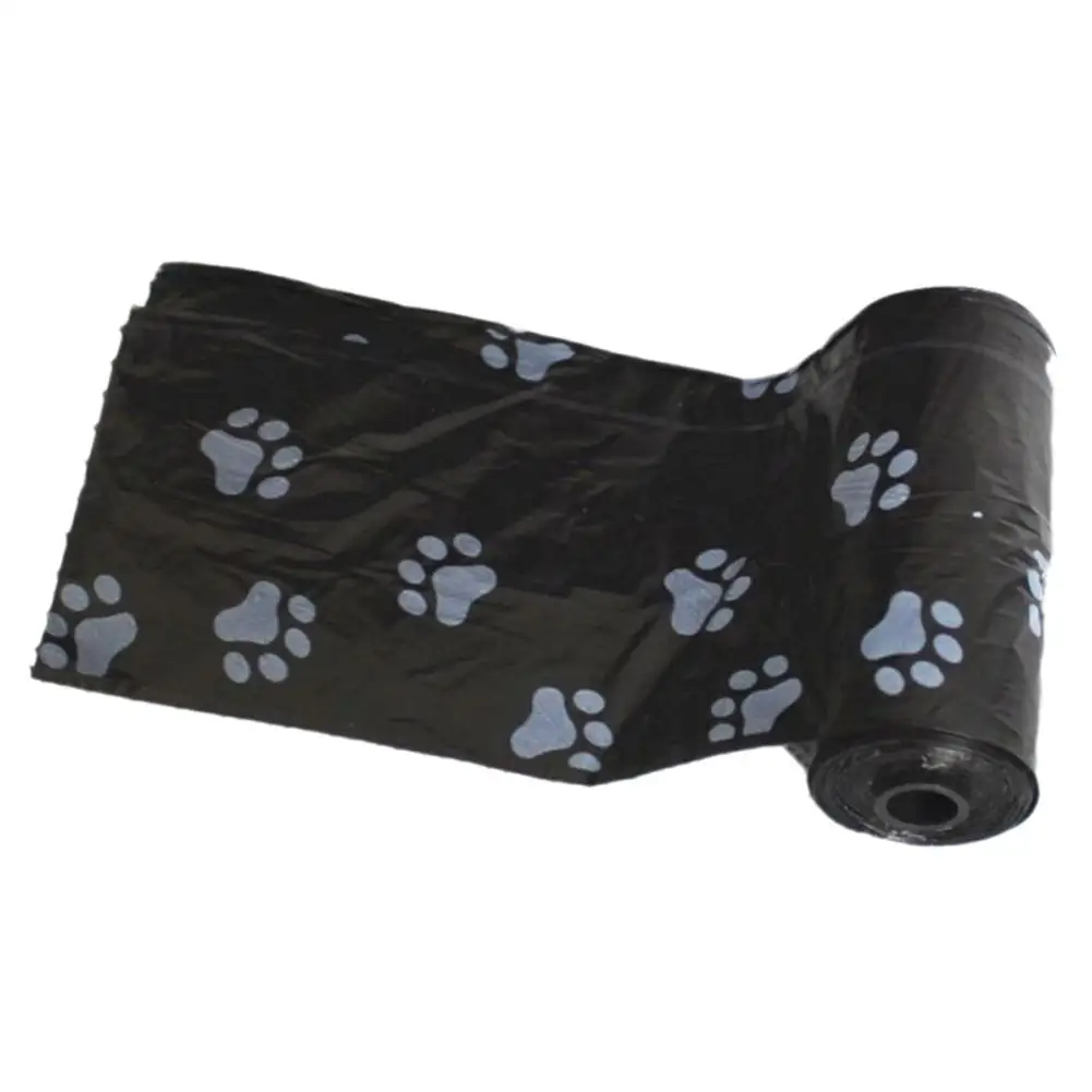 HobbyLane Disposable Degradable Pet Dog Waste Poop Bag with Cute Paw Printing for Outdoor