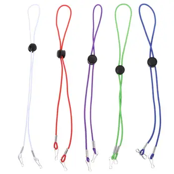 

20PCS Adjustable Length Face Mask Lanyard Convenient Mask Hat Safety Hanger
