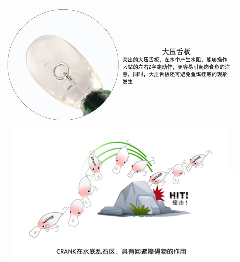 Trulinoya Приманка Little Fat Lure 76mm8. 5 г длиннострунная доска маленькая жировая приманка Topmouth Culter Bass