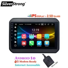 SilverStrong 4G SIM модем автомобильный Android10.0 плеер для SUZUKI IGNIS ignis 9 дюймов gps навигация wifi BT RDS 2 din радио мультимедиа