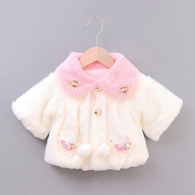 Модное детское пальто для девочек на осень и зиму Детская верхняя одежда с