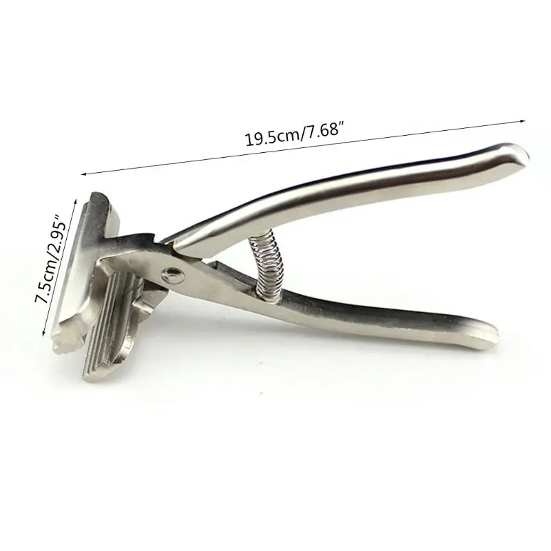 Mouth width 7.5cm Профессиональный Металлический холст плоскогубцы для растяжения Живопись Ткань Искусство обрамление инструмент - Color: Mouth width 7.5cm