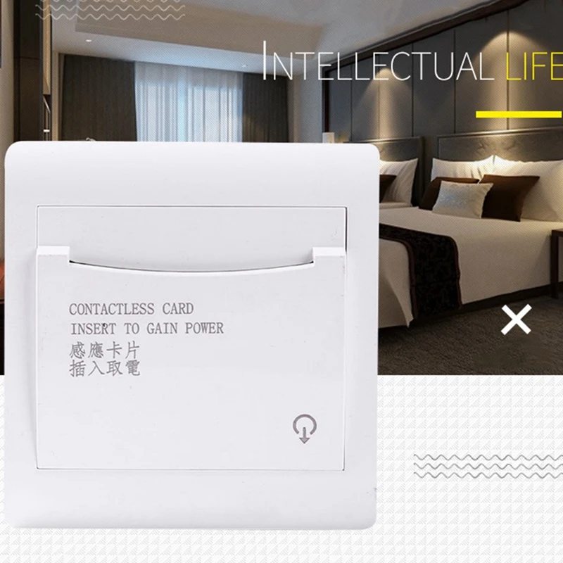 

High Grade Hotel Magnetic Card Switch Energy Saving Switch Insert Key for Power 30S Delay