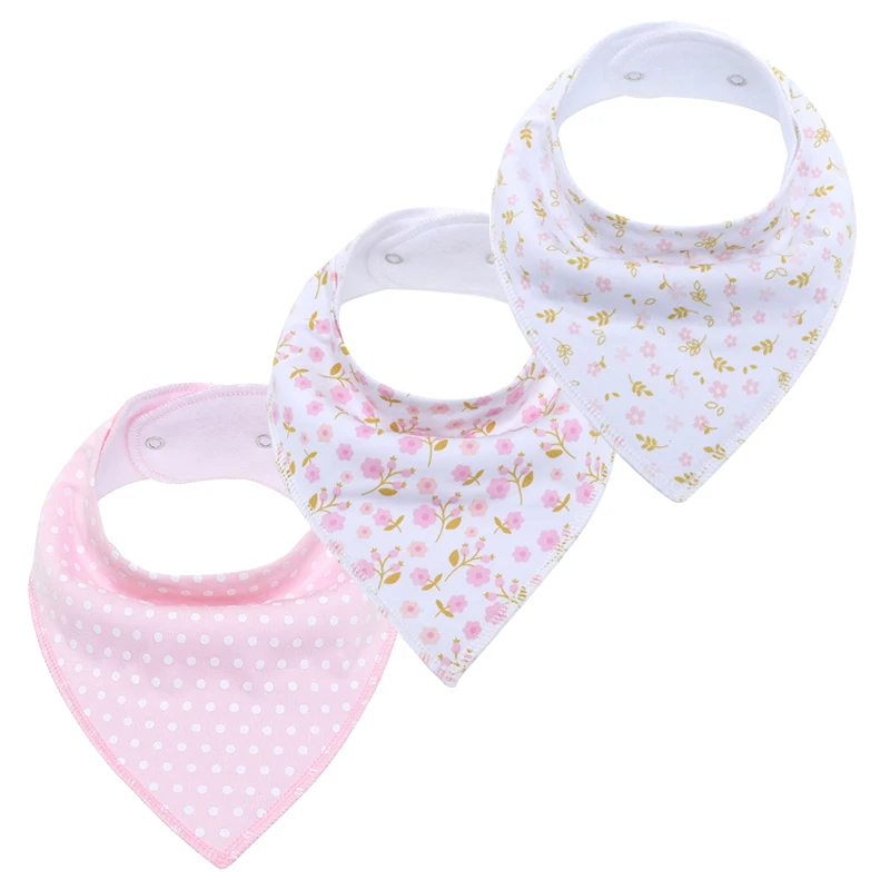 baby accessories box 3pcs/lot Baby Bibs Bandana Set Newborn Baby Boys Girls Bibs Baby Towel Bandanas Soft 100%Cotton Scarf Infant Kids Scarf Gift Children's Finger Toothbrush