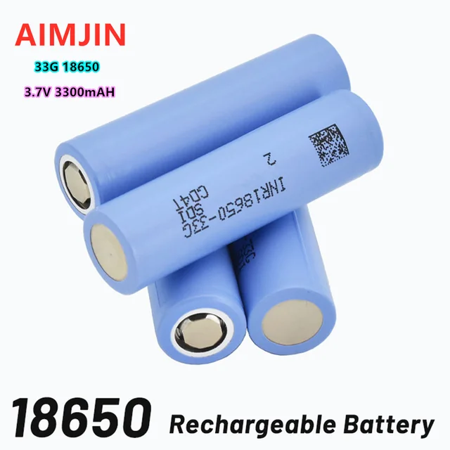 Pile électrique Samsung Pile rechargeable spéciale 18650 INR18650