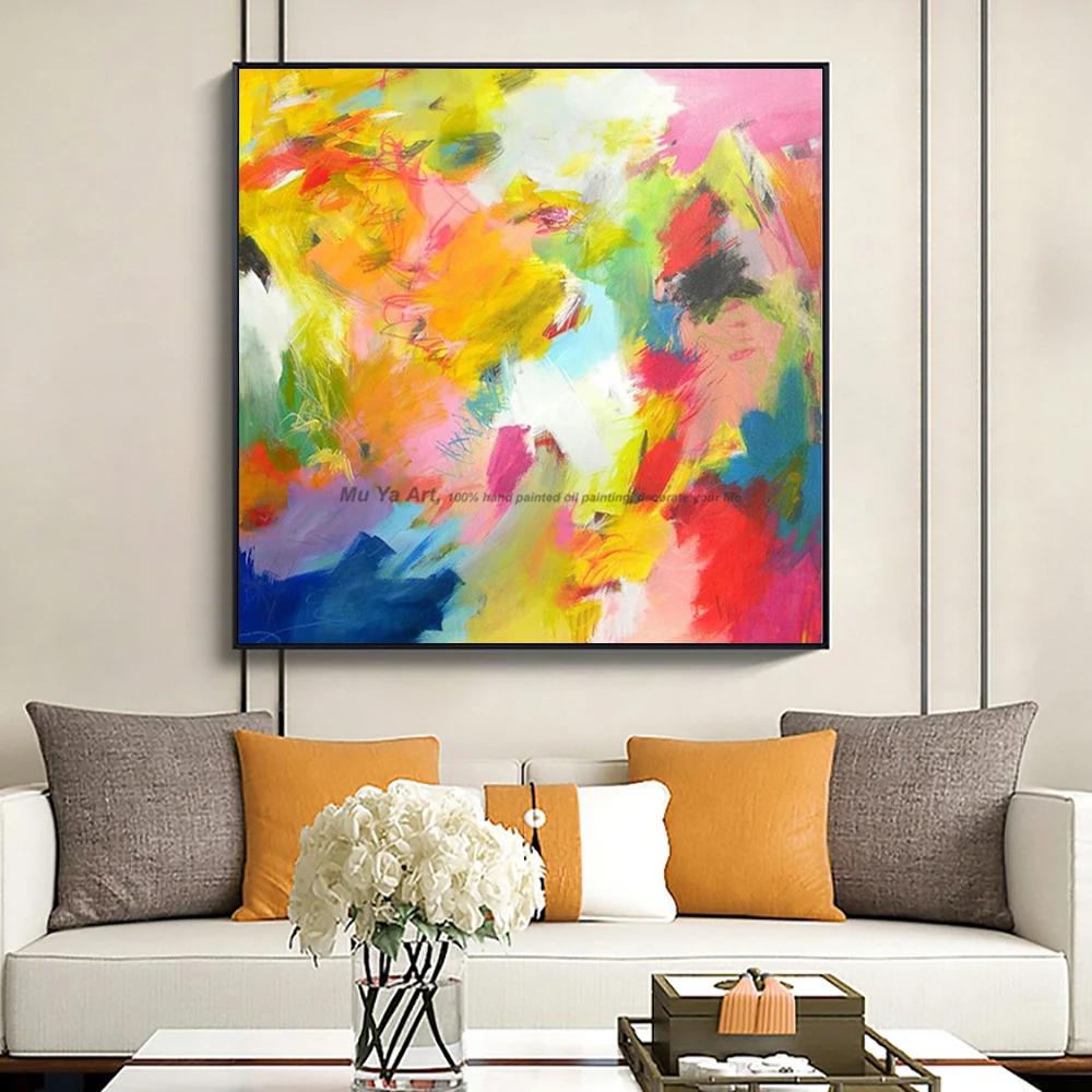 Muya Kunstler Liefern Gunstige Moderne Malerei Abstrakte Wand Kunst Leinwand Beruhmte Abstrakte Gemalde Reproduktion Olgemalde Auf Leinwand Famous Abstract Paintings Reproduction Oil Paintingoil Painting Aliexpress