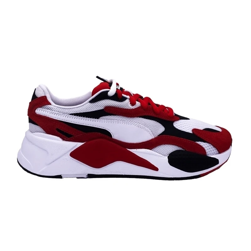 black red and white puma shoes