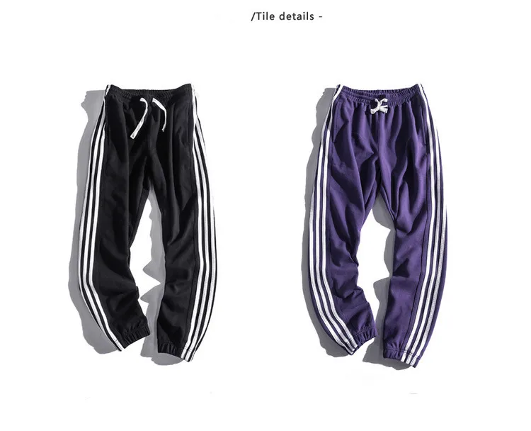Уличная джоггеры pantalon homme хип хоп брюки мужские полосатые мужские теплые брюки мужские спортивные брюки Эстетическая ropa hombre повседневная спортивная одежда