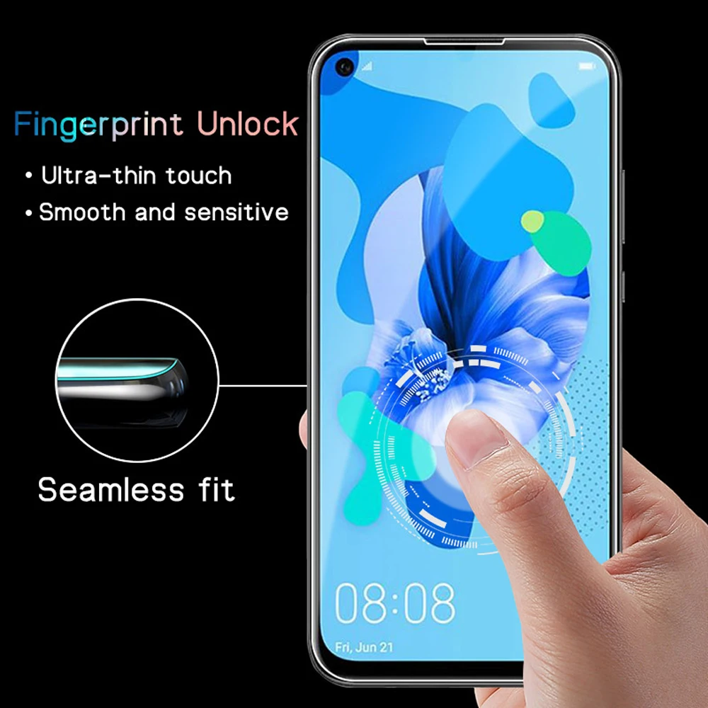 Мягкий полный чехол для huawei p smart Z Гидрогелевая пленка защитная пленка p smart plus протектор экрана телефона на не стекло