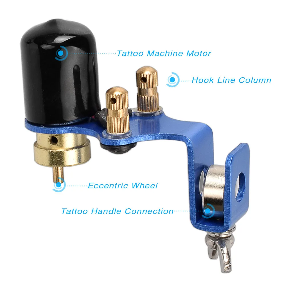 Ротационная тату машинка растушевывающая подкладка набор ручек с трубкой