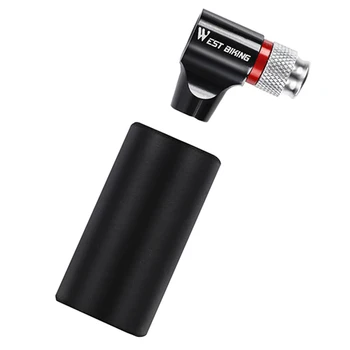 

Bicycle Carbon Dioxide Mini Pump, Sponge Protective Cover Thread Seal Portable Cycling Equipment
