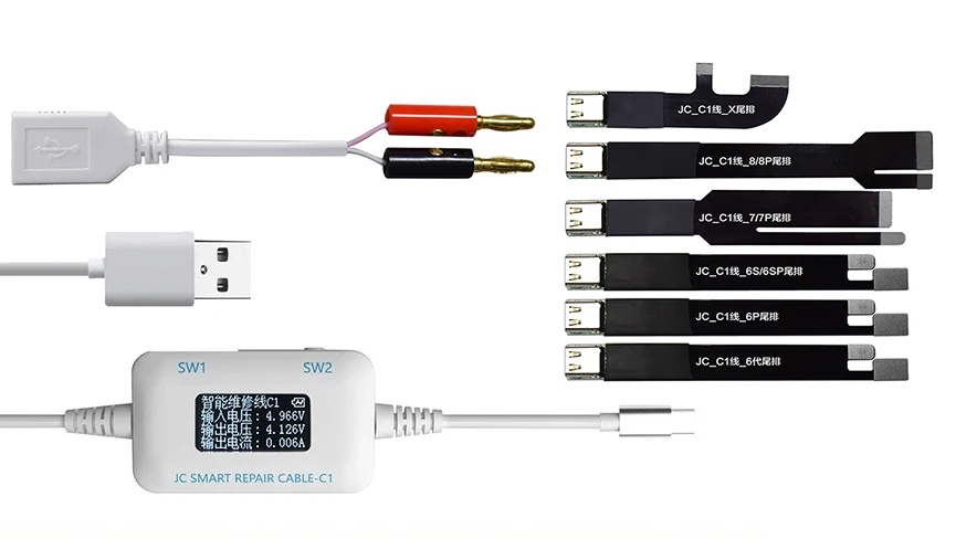 C1 JC C1 c2 умный ремонт OLED экран коробка Батарея активация заряда доска источник питания для iPhone x 8P 8G 7P 7G 6SP 6S 6G 6P - Цвет: C1