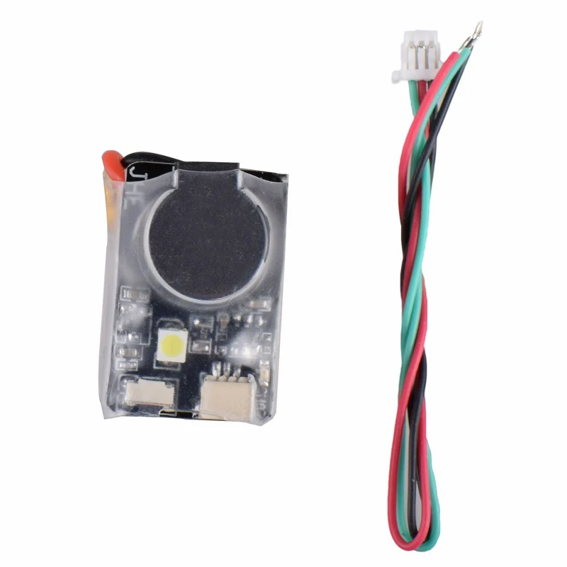 JHE42B Finder Buzzer 110DB децибел Автоматическая сигнализация высокая яркость светодиодный светильник с аккумулятором Seeker для FPV Racing Drone управление полетом