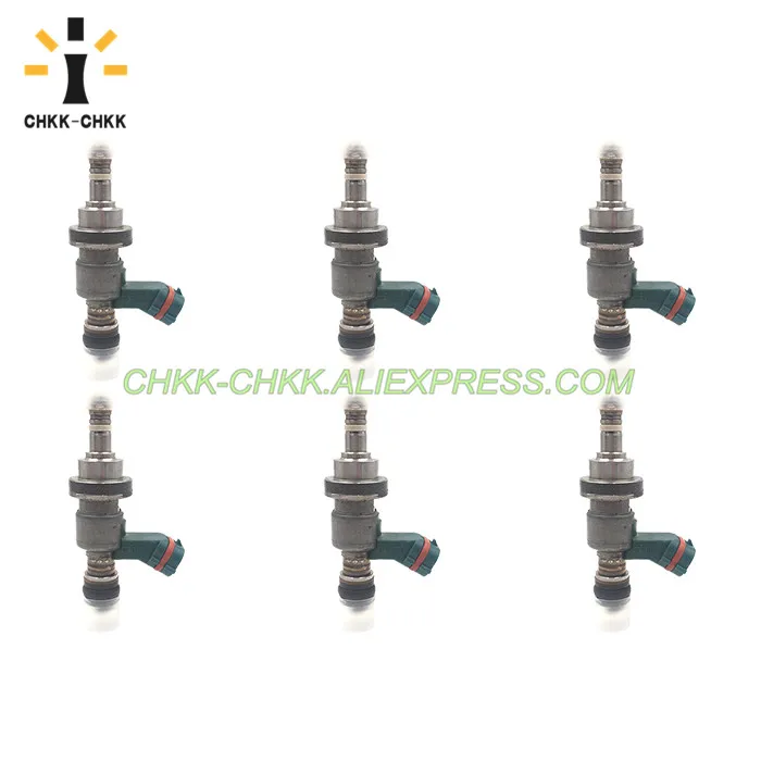 CHKK-CHKK 23250-31020 23209-39057 Топливная форсунка для LEXUS ЕС IS250/350 05~ 10 GS250/350/450 H 2012 2.5L 4GR GS30/35/43/460 05~ 07 - Цвет: 6pcs