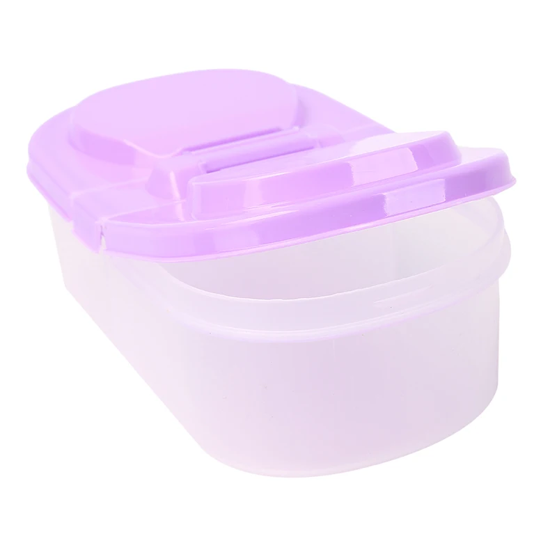 Creative Box Multi-function Storage Double Grid Box Vagetables Fruit Food Pantry Storage Organizer Kitchen Accessories