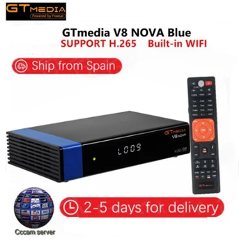 

DVB-S2 Freesat V8 Super Receptor gtmedia V8 nova Decoder DVB-S2 freesat Europe Spain H.265 V8 Honor Receiver with no app