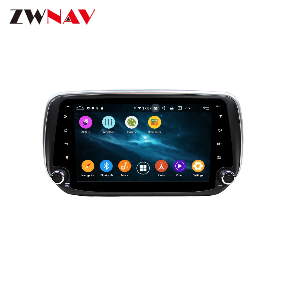 Android 9 DSP автомобильный без DVD плеер gps навигация для hyundai IX45/Sante Fe+ головное устройство мультимедийный плеер радио магнитофон