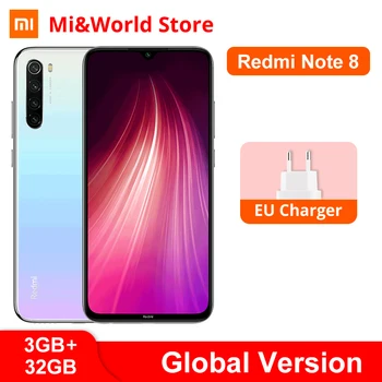 

Global Version Xiaomi Redmi Note 8 3GB RAM 32GB ROM Smartphone Snapdragon 665 Octa Core 48MP Quad Rear Camera 4000mAh