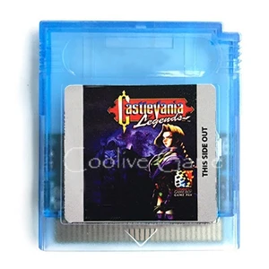 

Castlevania Legends for 16 Bit Handheld Color Console Region Free Video Game Cartridge Console Card English language