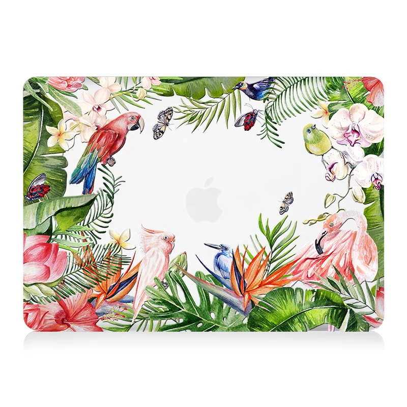 MTT чехол для ноутбука с цветочным узором и кристаллами для Macbook Air 11 13 Pro retina 13 15 дюймов с сенсорной панелью, Жесткий Чехол для ноутбука