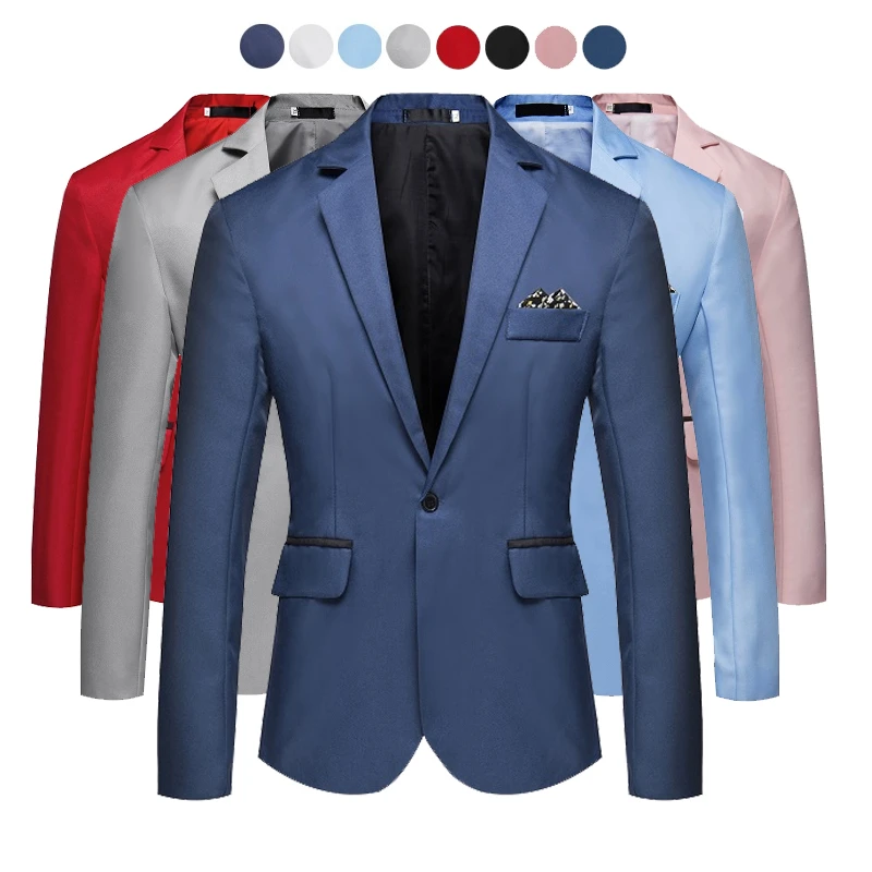 Si Contabilidad Aburrido Chaqueta informal de negocios para hombre, Chaqueta de vestir ajustada,  traje de boda, traje de cóctel, moda, novedad|Chaquetas de traje| -  AliExpress