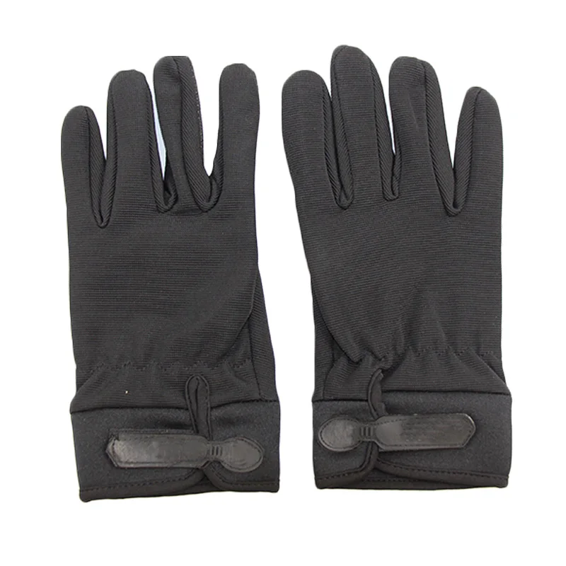 Full Finger Black Тактические перчатки Airsoft Combat Полный Finger и Half Finger перчатки спорта на открытом воздухе езда противоскольжения перчатки Охота аксессуары - Цвет: Full Finger Black