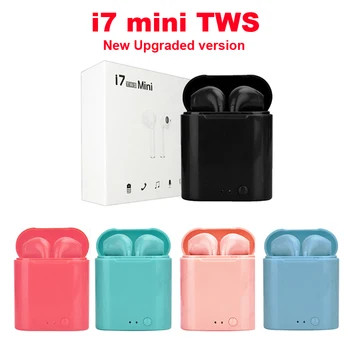 

Upgraded version I7S TWS Bluetooth Headphones Portable Wireless Earbuds With Charging Box mini bluetooth headsets Universal