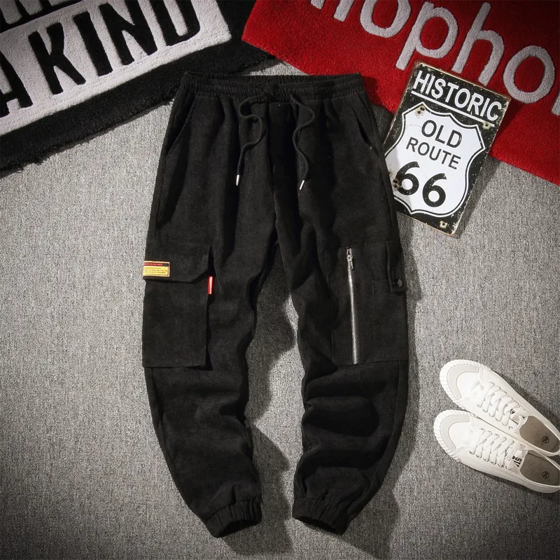 

Large Size K1074/P45 Autumn Clothing Corduroy Pants Men Casual Bib Overall Men's Large Size Skinny Pants Beam