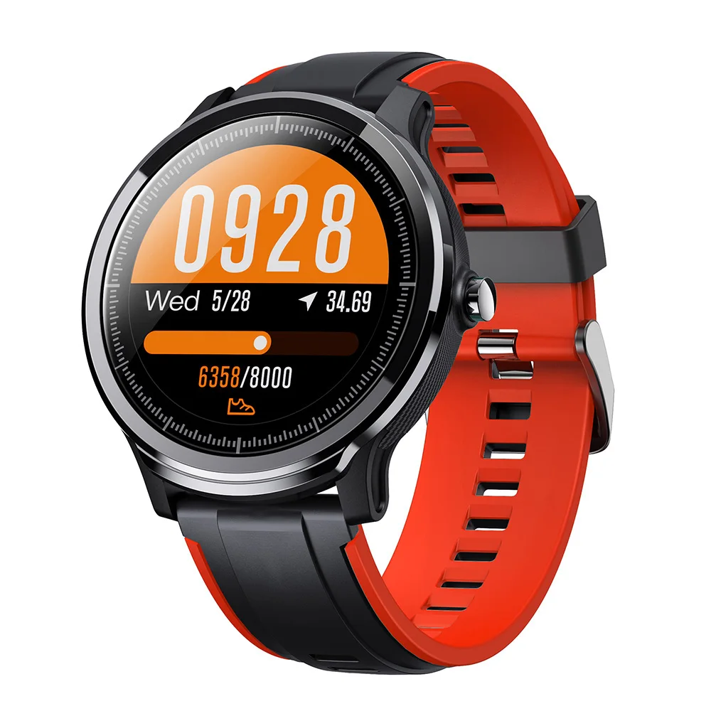 as the picture SN80 Bluetooth 4,2 смарт-часы Android IP68 водонепроницаемый монитор сердечного ритма кровяного давления фитнес-трекер будильник умные часы - Цвет: as the picture