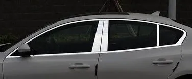 Puou Высококачественная Автомобильная полнооконная колонна накладка из нержавеющей стали хромированное украшение для hyundai IX35 2010- автомобильный Стайлинг - Цвет: all