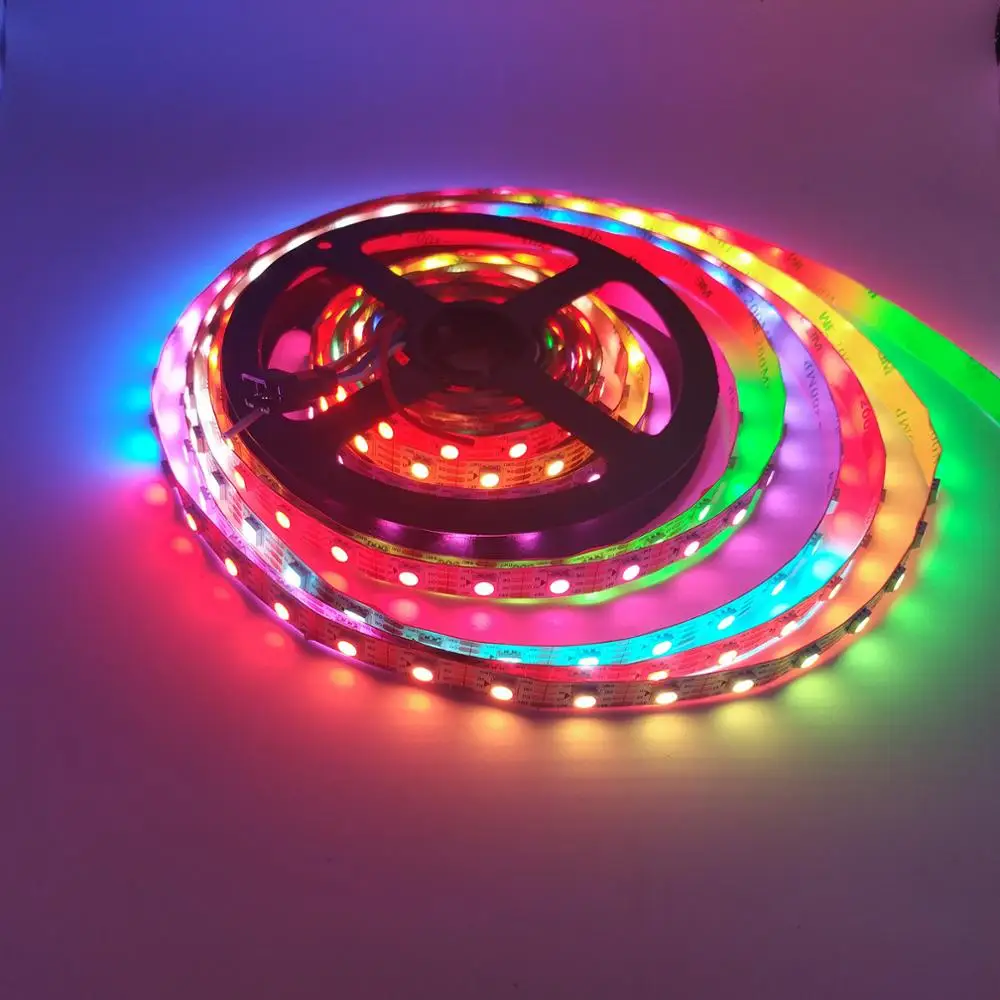 WS2813 (обновление WS2812B) RGB Светодиодная лента 30/60 пикселей/светодиодов/м