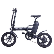Город Мини Портативный складной CMS-F16-Plus Электрический велосипед 16 дюймов складываемый электровелосипед с сенсорной панелью и e