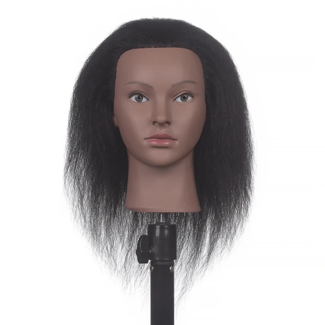  Kalyx Mannequin Head African American with 100% Human